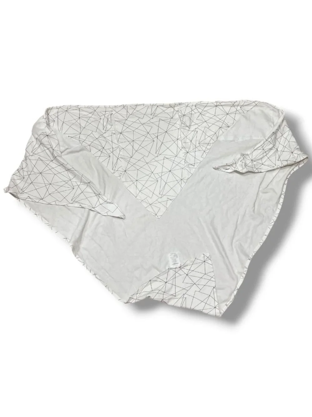 Norani Baby Geometric Print Black White Swaddle Wrap